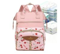 Parent Backpack - Spacious Nappy Tote Daycare Bag, Dedicated Laptop Sleeve, Ergonomic Support Straps | Women Men Commuting Travel Supply Carrier Multiple Compartments Laptops Strap