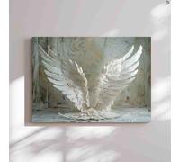 Parent-Child Jigsaw Puzzle 1000 Piece Angel Wings Letters on The Back Suitable for Beginners to Adapt to Family Education Activities Without Pressure