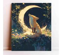 Parent-Child Jigsaw Puzzle 1000 Piece Retro Fox Modern Home Decoration Fun Birthday Gift