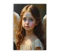 Parent-Child Jigsaw Puzzle 500 Piece Angel Girl Holiday Fun and Modern Summer Home Decor