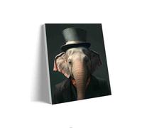 Parent-Child Jigsaw Puzzle 500 Piece Cute Elephant Interesting Parent-Childs Family Entertainment Leisure Fun Interactive Wooden
