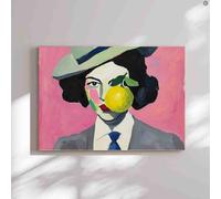 Parent-Child Jigsaw Puzzle 500 Piece Lady Painting Woman's Face Challenging Educational Toys Entertainment Retro Home Decoration Gifts