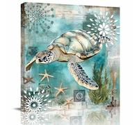 Parent-Child Puzzle 1000 Pieces Cute Turtle Starfish Coral for Players Who Like to Challenge The Difficult and Unlock More Complex Patterns in Hd