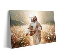 Parent-Child Puzzle 1000 Pieces Jesus Inspirational Christ and The Lamb Peace Religious Faith and Hope Christian Believers Uplifting