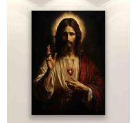 Parent-Child Puzzle 1000 Pieces Jesus Retro Catholic Difficult,challenging,Cool Holiday Puzzle Gifts