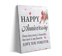 Parent-Child Puzzle 1000 Pieces Valentine's Day Romantic Happy Anniversary Red Cardinal Pattern Couple Gift