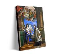 Parent-Child Puzzle 500 Pieces Madonna and Child Angels Playing Virgin Mary Holy Catholic Christianity Religion