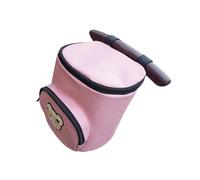 Parent-friendly pram storage bag with adjustable straps, pram attachment bag for holding bottles and nappies, travel, baby pram organiser bag