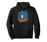 Parent Staring Into Fridge Hoping Dinner Appears Own Stare Pullover Hoodie