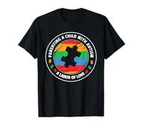 Parenting A Child with Autism Parents Autism Awareness T-Shirt