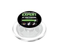 Parenting Level Expert At Pretending Gamer Dad PopSockets PopGrip for MagSafe