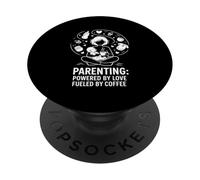 Parenting Love Coffee Mom PopSockets Adhesive PopGrip