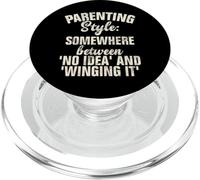 Parenting Style somewhere between no Idea and Winging it PopSockets PopGrip for MagSafe