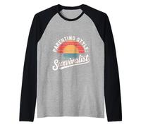 Parenting Style Survivalist Raising Resilient Kids |-- Raglan Baseball Tee