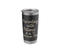 Parenting with Patience & a Heart Behavior Plan Stainless Steel Insulated Tumbler