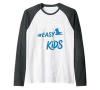 Parenting Would Be Easy If It Wasn't for My Kids - Raglan Baseball Tee