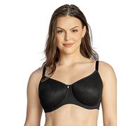 Parfait Pearl P60921 Women's Non-Padded Seamless Minimizer Full Busted Bra-Black-30D