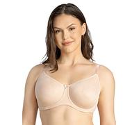 Parfait Pearl P60921 Women's Non-Padded Seamless Minimizer Full Busted Bra-Cameo Rose-34FF