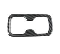 PARFCO Compatible with Navara NP300 2016-2019 Carbon Fibre Car Front Water Cup Holder Protector Frame Cover Trim Sticker Accessories