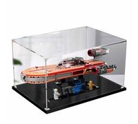 PARFCO Lego 75341 Luke Skywalker Landspeeder Acrylic Display Case, Transparent, 55 x 35 x 25 cm, 2 mm Thick