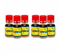 Parfums Aicha Spiritual Perfume Oil, Traditional Fragrance, 3-Bottle Set, 4ml per Bottle, Liquid Form, Concentrated and Long-lasting (2 sets (6 bottles))