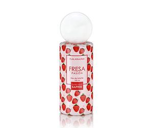 PARFUMS SAPHIR Fruits Attraction Strawberry Eau de Toilette Spray for Women, 100 ml
