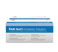 PARI NaCI 0.9 Saline Solution for Inhalation - 120 Pack - Soothing Isotonic Saline Solution for Nebulisers - Cold Prevention & Mucus Clearance - Sea Essence Airway Moisturisation - for All Ages