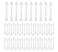 Parieo 20 PCS Nose Wax Sticks Applicators Dual-End Wax Applicator Sticks Facial Wax Spatulas for Nose Eyebrow Facial Hair Cleaning (20)