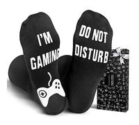 PARIGO Funny Novelty Gifts Gaming Socks - Christmas Stocking Fillers for Teenage Boys Girls Presents for Men Women Mens Gifts Funny Socks Novelty Gamer Birthday Valentines Secret Santa Gifts for Him