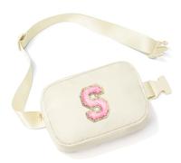Parima Personalised Gifts - 30th, 40th, 50th, 60th, 70th Birthday Gifts for Mum, Auntie, Sisters' Initial Belt Bag Waist Bag
