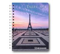 Paris 2024 - Diary - Book Calendar - Pocket Calendar - 16.5 x 21.6: Diary