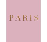Paris: A decorative book for coffee tables, bookshelves and interior design styling | Stack deco books together to create a custom look (Cities of the World in Blush)