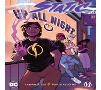 Paris Alleyne Static: Up All Night Paperback Book in White Paris Alleyne White