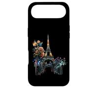 Paris At Night Flowers Street Lamps And The Eiffel Tower Case for iPhone Air