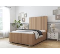 Paris Bed Frame Comfort Beds Beige Super King
