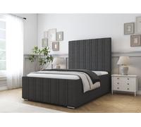 Paris Bed Frame Comfort Beds Charcoal Super King