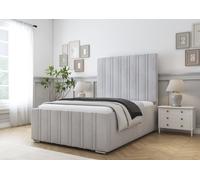 Paris Bed Frame Comfort Beds Silver Super King