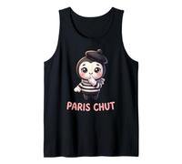 Paris Chut Shh French Whisper Parisian Secret Style Travel Tank Top