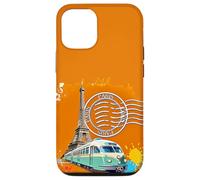 Paris - City on the Seine cheerful colourful design Case for iPhone 12/12 Pro
