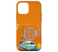 Paris - City on the Seine cheerful colourful design Case for iPhone 12 mini