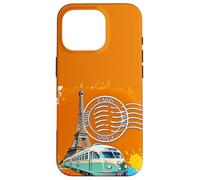 Paris - City on the Seine cheerful colourful design Case for iPhone 16 Pro
