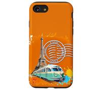 Paris - City on the Seine cheerful colourful design Case for iPhone SE (2020) / 7 / 8