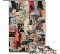 Paris Collage 1000 Piece Jigsaw Puzzle for Adults Teens, for 14+ Train Your Brain And Your Hands Christmas Game Gifts (26x38cm)