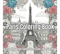 "Paris Coloring Book for Adults: Stunning Monoline Art of Iconic Landmarks & Hidden Gems": "Paris Wonders: A Stunning Adult Coloring Book with Intricate Monoline Art of Iconic Landmarks & Hidden Gems"