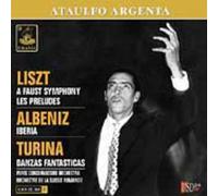 Paris Conservatoire Orchestra - Faust Sym, Les Preludes/Iberia/Danzas Fantasticas (Argenta)