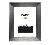 Paris Contrast Grey Plastic Frame 10 x 15 cm