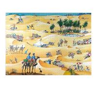 Paris-Dakar - Blachon - Cartoon Classics - Premium 1000 Piece Jigsaw Puzzle for Adults
