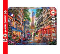 PARIS Dominic Davison 1000pc France EDUCA Super Deluxe Jigsaw Puzzle 19019
