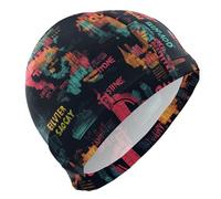 Paris Earth Countries Vivid Color women swim for adult Short Hair waterproof for swimming Hair Protection and Drag Reduction gorros para natacion