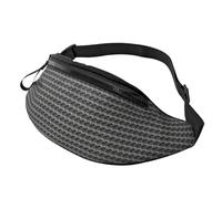 Paris Eiffel Tower and Cloud Print Unisex Pack Waist Bag for Travel Cycling Running Outdoor Adventures Everyday Needs